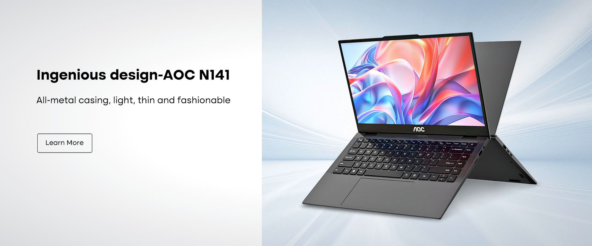 N141 — Ingenious All-Metal Laptop Design