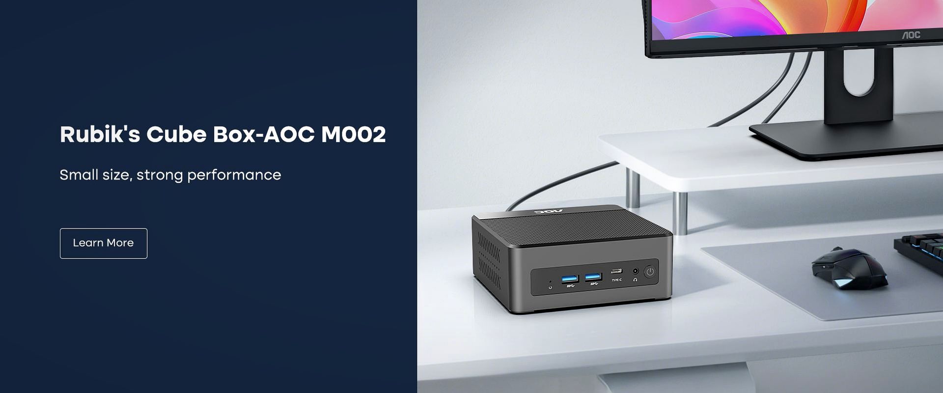 M002 Mini PC — Small Size, Strong Performance