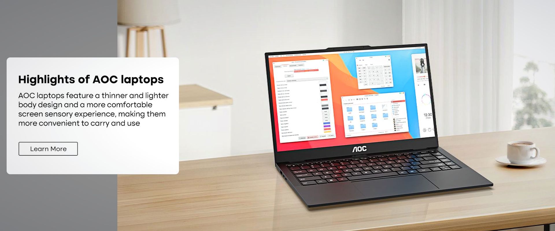 Highlights of AOC Laptops