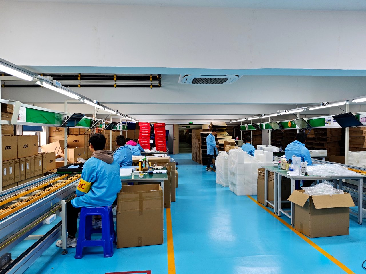 Standardized assembly line